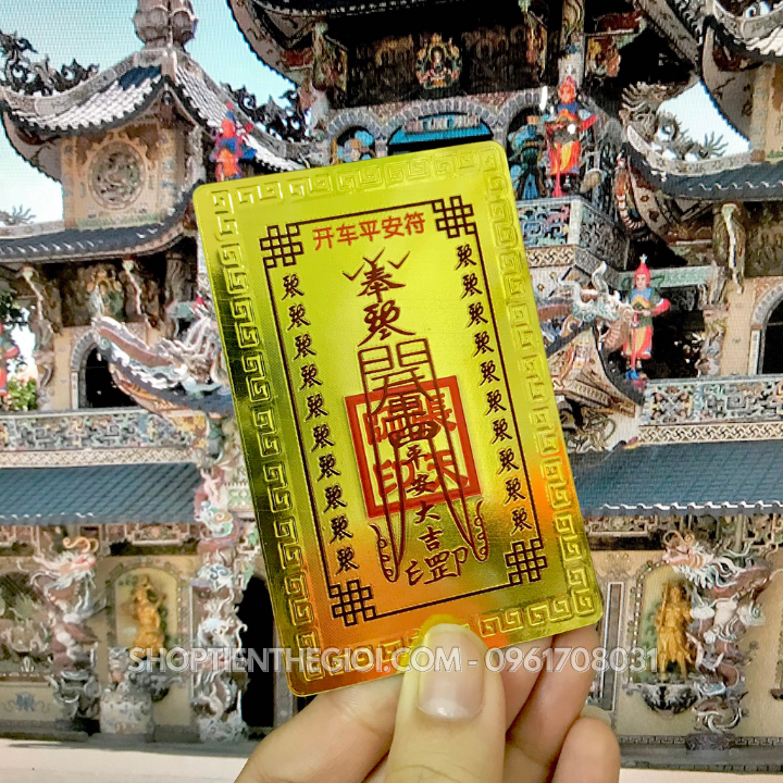 Thẻ Kim Bài Trương Đạo Lăng 